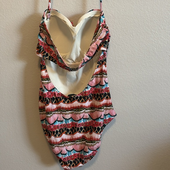 CIA MARITIMA Dominica Print Removable Strap One Piece Swimsuit Women’s Medium - Picture 10 of 10